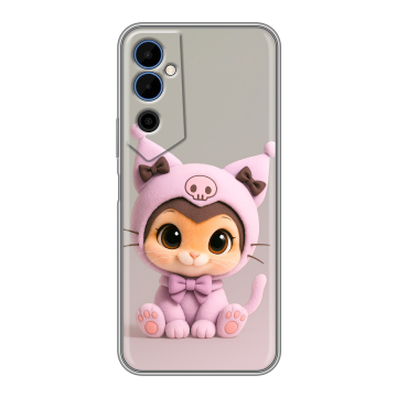 Силиконовый чехол на Tecno Pova Neo 2 с принтом Куроми Kuromi Силиконовый чехол на Tecno Pova Neo 2 с принтом Куроми Kuromi