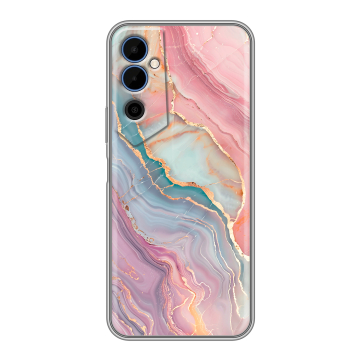 Силиконовый чехол на Tecno Pova Neo 2 с принтом розовый мрамор Силиконовый чехол на Tecno Pova Neo 2 с принтом розовый мрамор