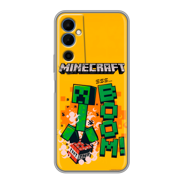 Силиконовый чехол на Tecno Pova Neo 2 с принтом Майнкрафт Minecraft Силиконовый чехол на Tecno Pova Neo 2 с принтом Майнкрафт Minecraft