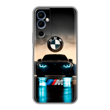 Силиконовый чехол на Tecno Pova Neo 2 с принтом БМВ BMW