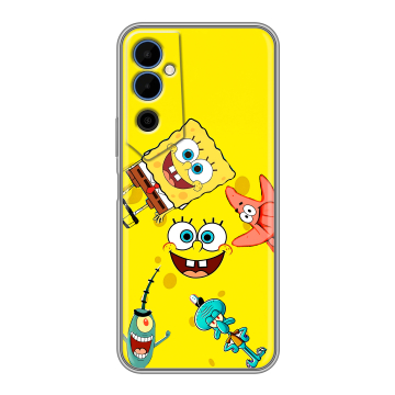 Силиконовый чехол на Tecno Pova Neo 2 с принтом Спанч боб Спанчбоб Силиконовый чехол на Tecno Pova Neo 2 с принтом Спанч боб Спанчбоб