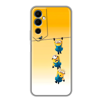 Силиконовый чехол на Tecno Pova Neo 2 с принтом Миньоны Силиконовый чехол на Tecno Pova Neo 2 с принтом Миньоны