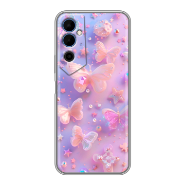 Силиконовый чехол на Tecno Pova Neo 2 с принтом Бабочки