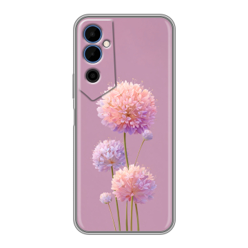 Силиконовый чехол на Tecno Pova Neo 2 с принтом Цветы