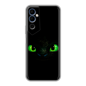 Силиконовый чехол на Tecno Pova Neo 2 с принтом Как приручить дракона Силиконовый чехол на Tecno Pova Neo 2 с принтом Как приручить дракона