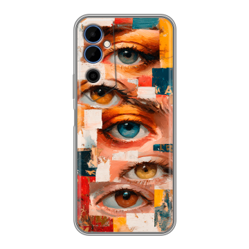 Силиконовый чехол на Tecno Pova Neo 2 с принтом Модный принт