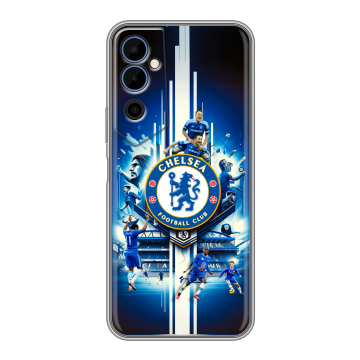 Силиконовый чехол на Tecno Pova Neo 2 с принтом Chelsea Челси