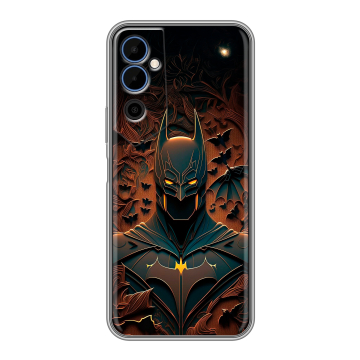 Силиконовый чехол на Tecno Pova Neo 2 с принтом Batman Бэтмен