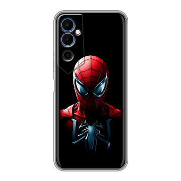 Силиконовый чехол на Tecno Pova Neo 2 с принтом Spiderman Человек паук