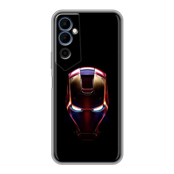 Силиконовый чехол на Tecno Pova Neo 2 с принтом IronMan Железный человек Силиконовый чехол на Tecno Pova Neo 2 с принтом IronMan Железный человек