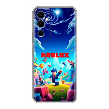 Силиконовый чехол на Tecno Pova Neo 2 с принтом Roblox Роблокс Силиконовый чехол на Tecno Pova Neo 2 с принтом Roblox Роблокс