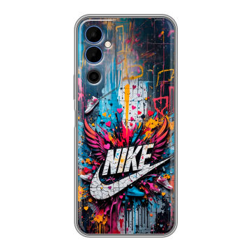 Силиконовый чехол на Tecno Pova Neo 2 с принтом Nike Найк Силиконовый чехол на Tecno Pova Neo 2 с принтом Nike Найк