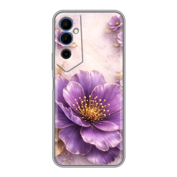 Силиконовый чехол на Tecno Pova Neo 2 с принтом женский