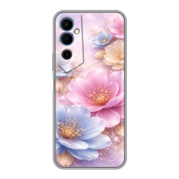 Силиконовый чехол на Tecno Pova Neo 2 с принтом женский
