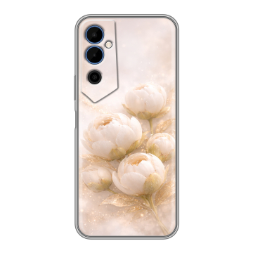 Силиконовый чехол на Tecno Pova Neo 2 с принтом женский