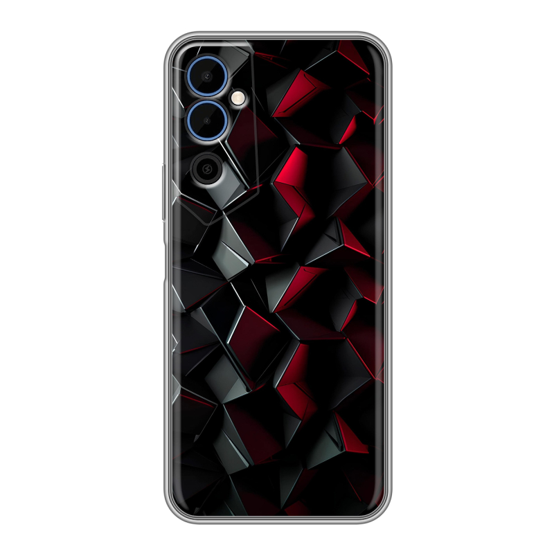 Силиконовый чехол на Tecno Pova Neo 2 с принтом Абстракция Силиконовый чехол на Tecno Pova Neo 2 с принтом Абстракция