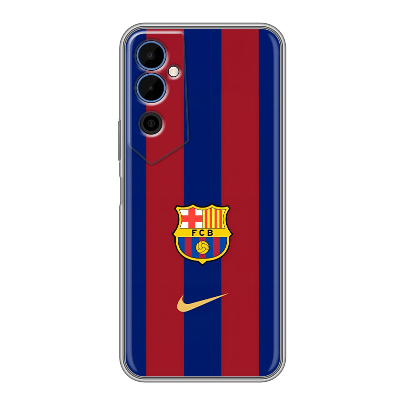 Силиконовый чехол на Tecno Pova Neo 2 с принтом Барселона Barcelona Силиконовый чехол на Tecno Pova Neo 2 с принтом Барселона Barcelona