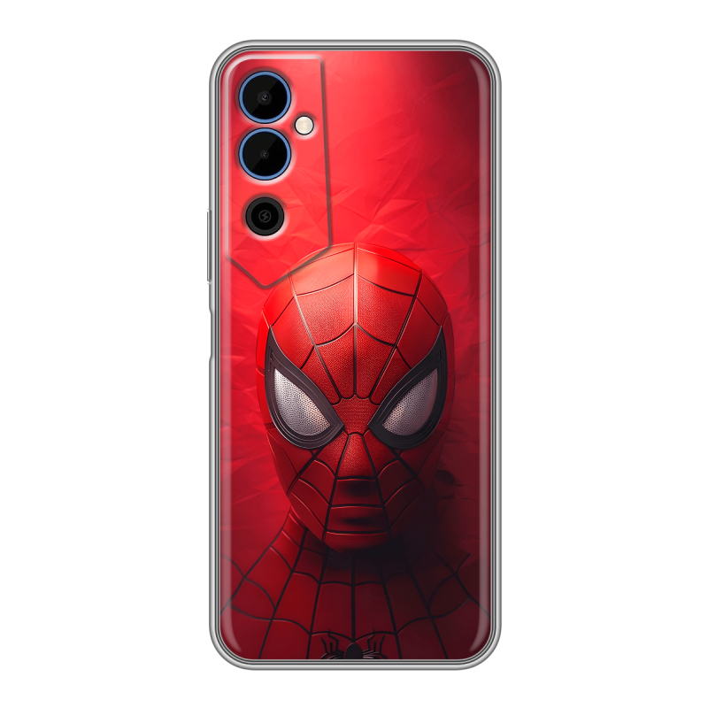 Силиконовый чехол на Tecno Pova Neo 2 с принтом Spiderman Человек паук Силиконовый чехол на Tecno Pova Neo 2 с принтом Spiderman Человек паук