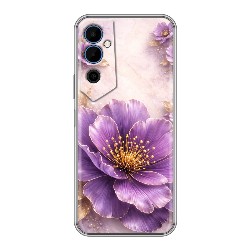 Силиконовый чехол на Tecno Pova Neo 2 с принтом женский Силиконовый чехол на Tecno Pova Neo 2 с принтом женский