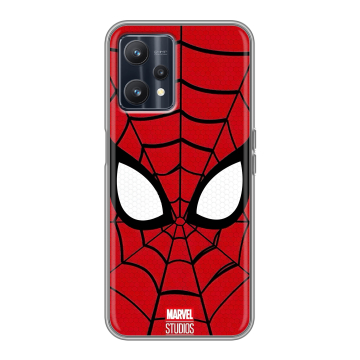 Силиконовый чехол на Realme 9 5G с принтом человек паук spiderman Силиконовый чехол на Realme 9 5G с принтом человек паук spiderman