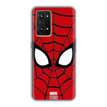 Силиконовый чехол на Realme GT Neo 3T с принтом человек паук spiderman