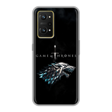 Силиконовый чехол на Realme GT Neo 3T с принтом Игра Престолов Game Thrones