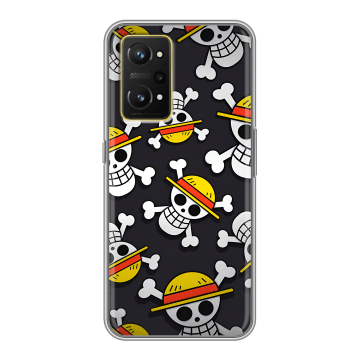 Силиконовый чехол на Realme GT Neo 3T с принтом One Piece Ван Пис Силиконовый чехол на Realme GT Neo 3T с принтом One Piece Ван Пис