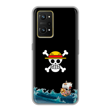 Силиконовый чехол на Realme GT Neo 3T с принтом One Piece Ван Пис