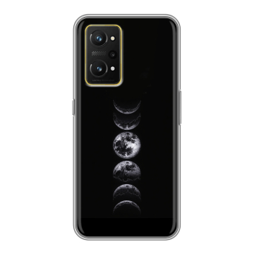 Силиконовый чехол на Realme GT Neo 3T с принтом женский
