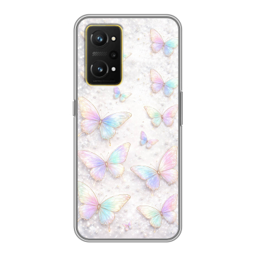 Силиконовый чехол на Realme GT Neo 3T с принтом женский