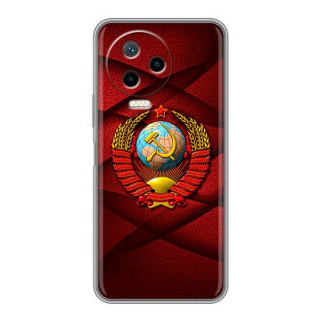 Силиконовый чехол на Infinix Note 12 2023 G99 с принтом Герб СССР Силиконовый чехол на Infinix Note 12 2023 G99 с принтом Герб СССР