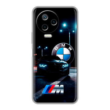 Силиконовый чехол на Infinix Note 12 2023 G99 с принтом БМВ BMW