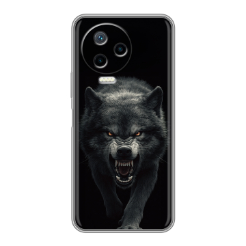Силиконовый чехол на Infinix Note 12 2023 G99 с принтом Волк Силиконовый чехол на Infinix Note 12 2023 G99 с принтом Волк