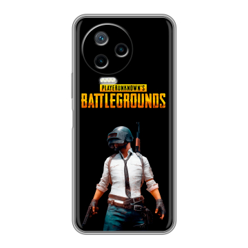 Силиконовый чехол на Infinix Note 12 2023 G99 с принтом PUGB ПАГБ Силиконовый чехол на Infinix Note 12 2023 G99 с принтом PUGB ПАГБ