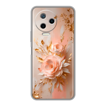 Силиконовый чехол на Infinix Note 12 2023 G99 с принтом женский