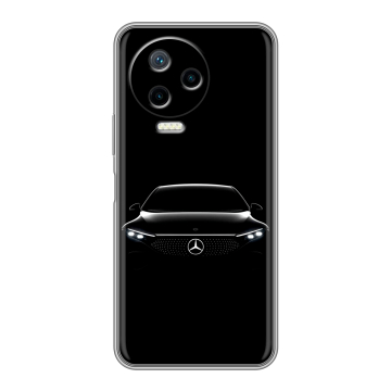 Силиконовый чехол на Infinix Note 12 2023 G99 с принтом Mercedes Мерседес Силиконовый чехол на Infinix Note 12 2023 G99 с принтом Mercedes Мерседес