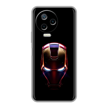 Силиконовый чехол на Infinix Note 12 2023 G99 с принтом IronMan Железный человек Силиконовый чехол на Infinix Note 12 2023 G99 с принтом IronMan Железный человек