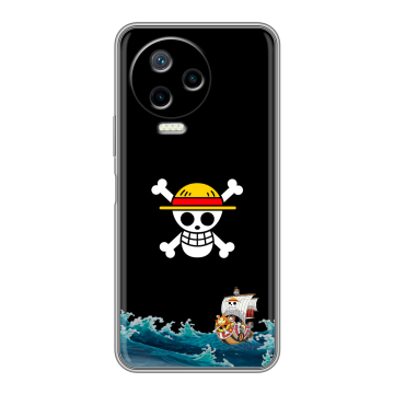 Силиконовый чехол на Infinix Note 12 2023 G99 с принтом One Piece Ван Пис Силиконовый чехол на Infinix Note 12 2023 G99 с принтом One Piece Ван Пис