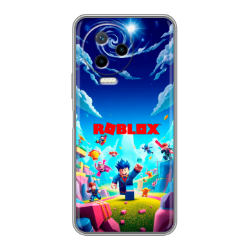 Силиконовый чехол на Infinix Note 12 2023 G99 с принтом Roblox Роблокс Силиконовый чехол на Infinix Note 12 2023 G99 с принтом Roblox Роблокс
