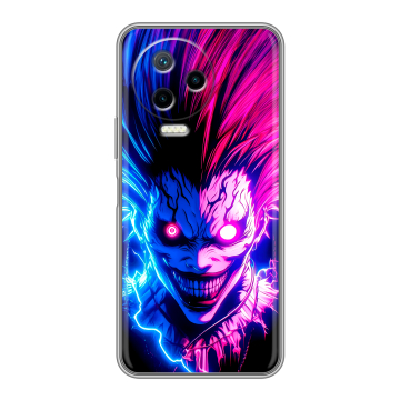 Силиконовый чехол на Infinix Note 12 2023 G99 с принтом Death note Тетрадь смерти