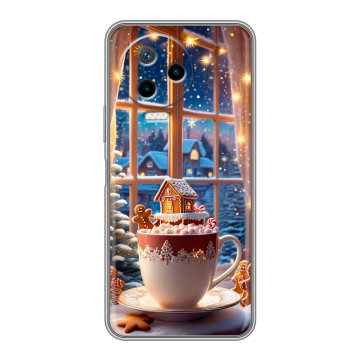 Силиконовый чехол на Infinix Note 12 2023 G99 с принтом Новый год