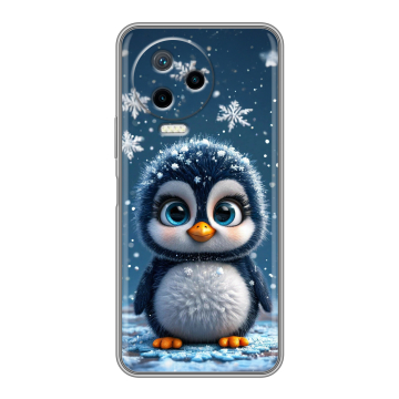 Силиконовый чехол на Infinix Note 12 2023 G99 с принтом Новый год