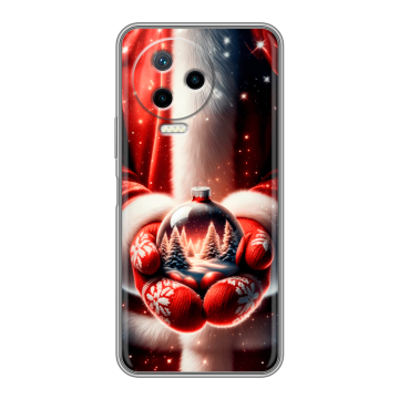 Силиконовый чехол на Infinix Note 12 2023 G99 с принтом Новый год