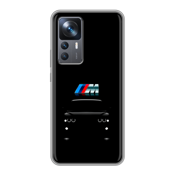 Силиконовый чехол на Xiaomi 12T с принтом БМВ BMW Силиконовый чехол на Xiaomi 12T с принтом БМВ BMW