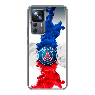 Силиконовый чехол на Xiaomi 12T с принтом PSG ПСЖ Силиконовый чехол на Xiaomi 12T с принтом PSG ПСЖ