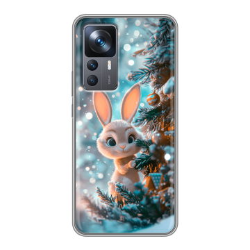 Силиконовый чехол на Xiaomi 12T с принтом Новый год