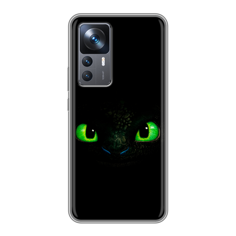 Силиконовый чехол на Xiaomi 12T с принтом Как приручить дракона Силиконовый чехол на Xiaomi 12T с принтом Как приручить дракона