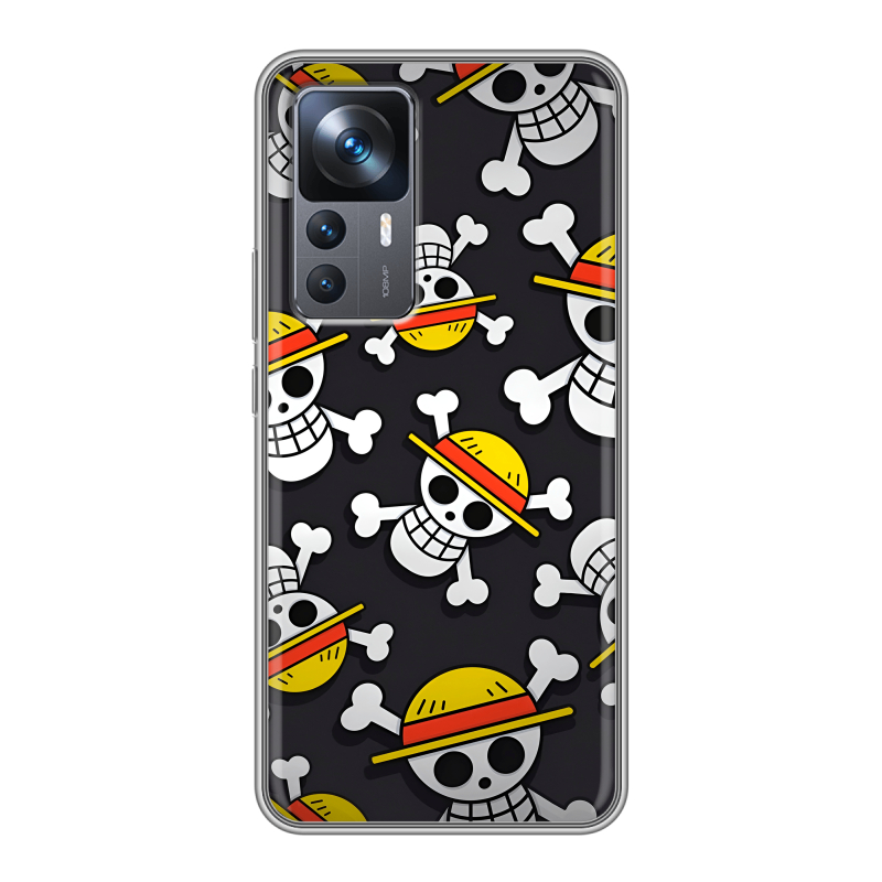 Силиконовый противоударный чехол на Xiaomi 12T с принтом One Piece Ван Пис Силиконовый противоударный чехол на Xiaomi 12T с принтом One Piece Ван Пис