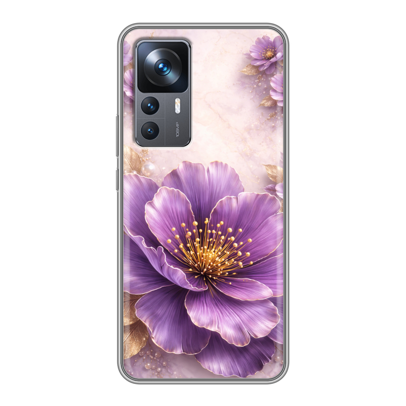 Силиконовый чехол на Xiaomi 12T с принтом женский Силиконовый чехол на Xiaomi 12T с принтом женский