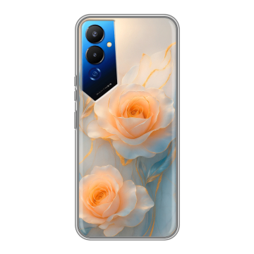 Силиконовый чехол на Tecno Pova 4 с принтом Женский Силиконовый чехол на Tecno Pova 4 с принтом Женский